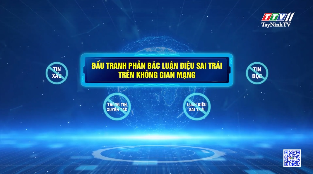 Tọa đàm: Đấu tranh phản bác luận điệu sai trái trên không gian mạng | Bảo vệ nền tảng tư tưởng của Đảng | TayNinhTV  